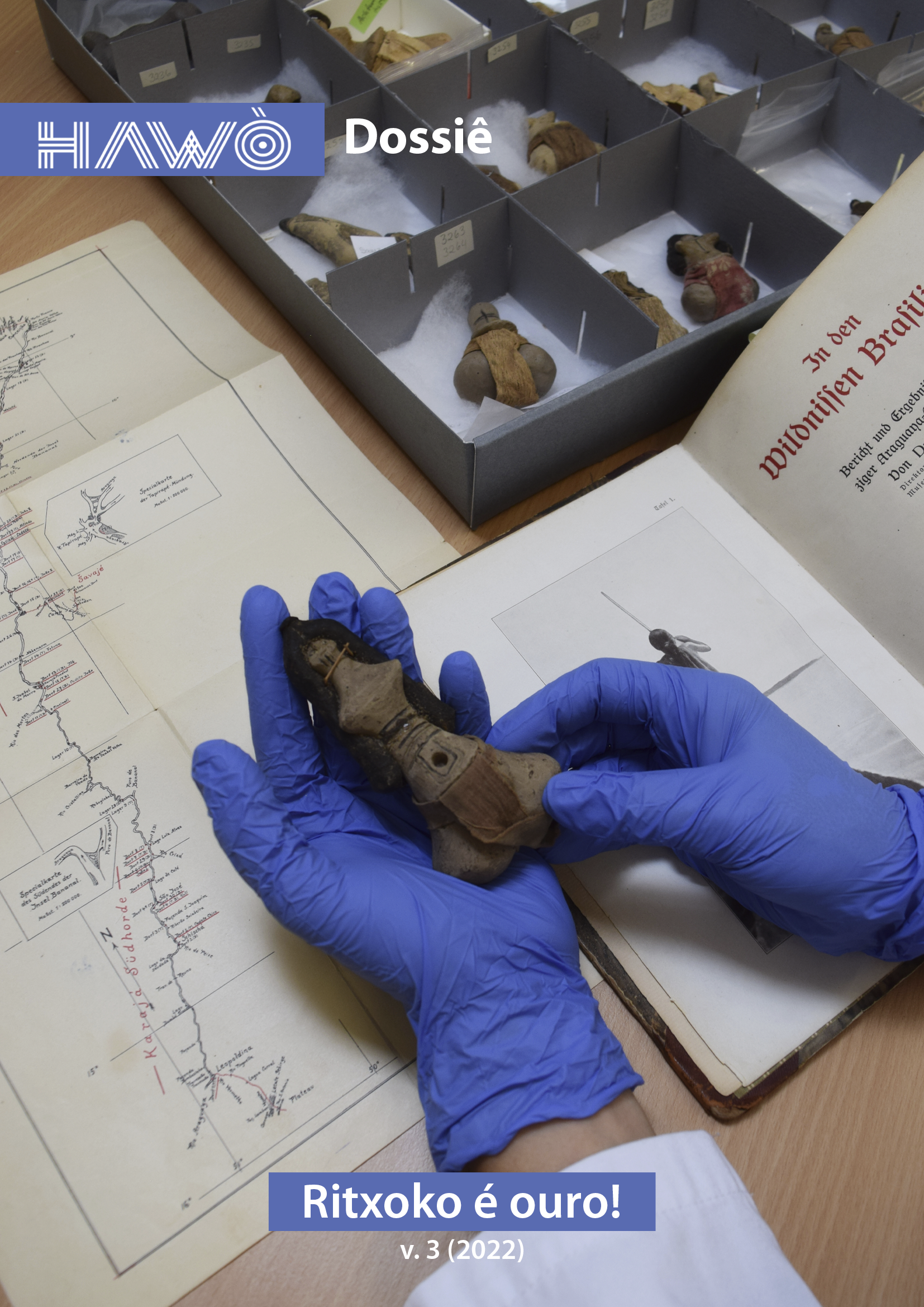 Ritxoko do GRASSI Museum für Völkerkunde zu Leipzig, Staatlich e Kunstsammlungen Dresden, Alemanha Foto: Miriam Hamburger.A coleção deste museu teve origem na missão a aldeias Iny Karajá realizada em 1908 pelo etnógrafo Fritz Krause. O projeto Presença Karajá está realizando pesquisas nesta coleção desde 2018.