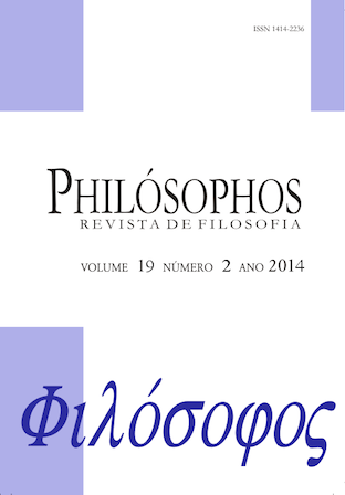 Volume Atual: Dossiê de Filosofia Antiga
